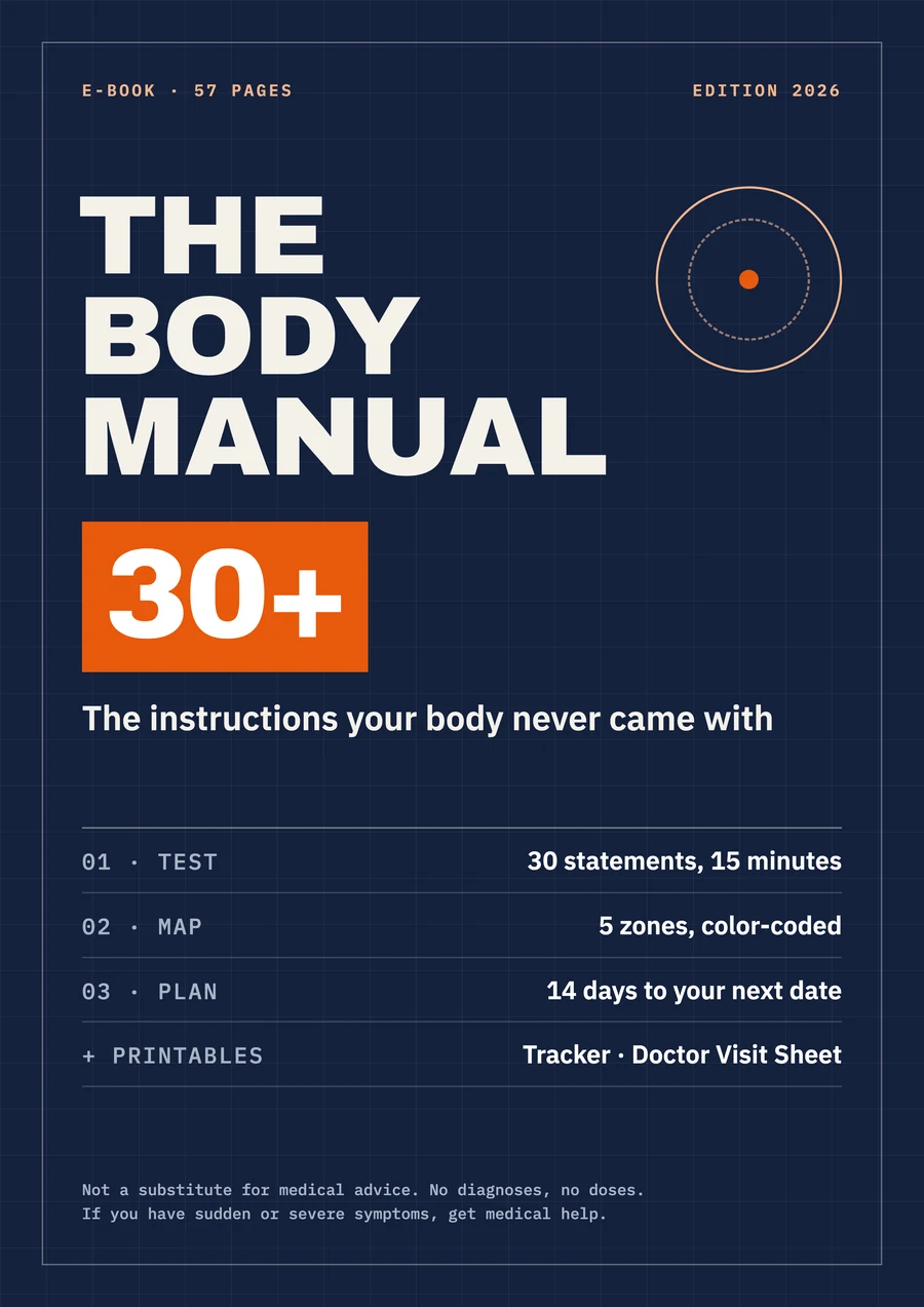 The Body Manual 30+ — cover